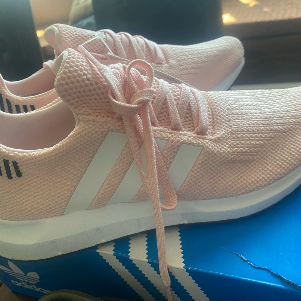 Brand new adidas pink sneakers